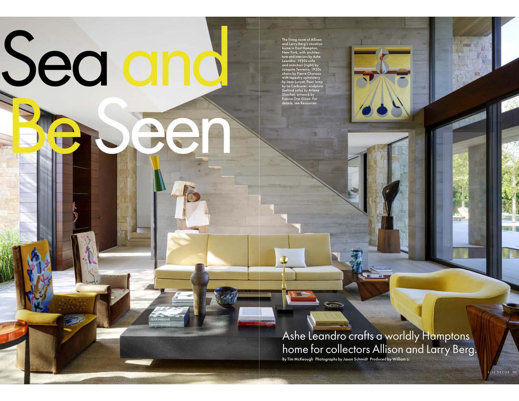 Elle Decor Features Hollander Project Hollander Design