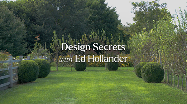 ‘Design Secrets’ Film with Ed Hollander and Peter Pennoyer