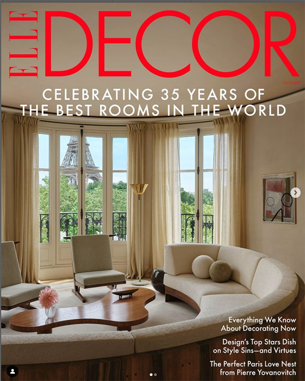 Elle Decor Features Cliff House